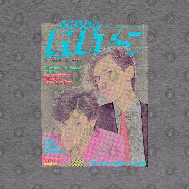 Smash Hits / Sparks 80s Magazine Cover by DankFutura